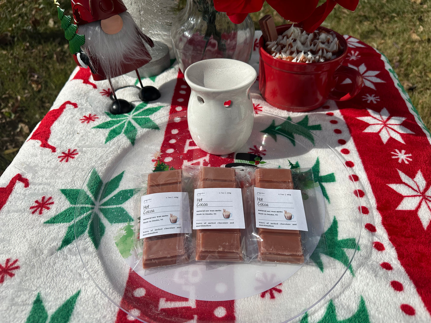 Hot Cocoa Wax Melt Snap Bar