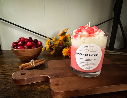 Spiced Cranberry Whipped Candle