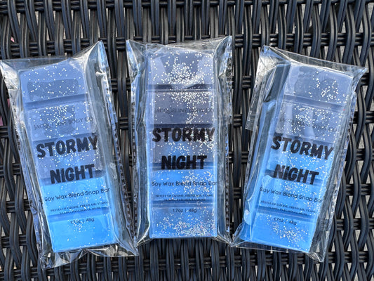 Stormy Night Wax Melt Snap Bar