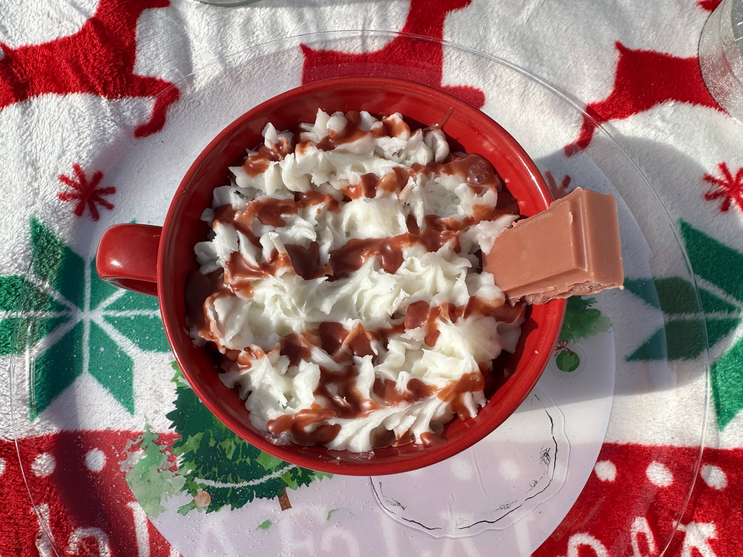 Hot Cocoa Mug Candle