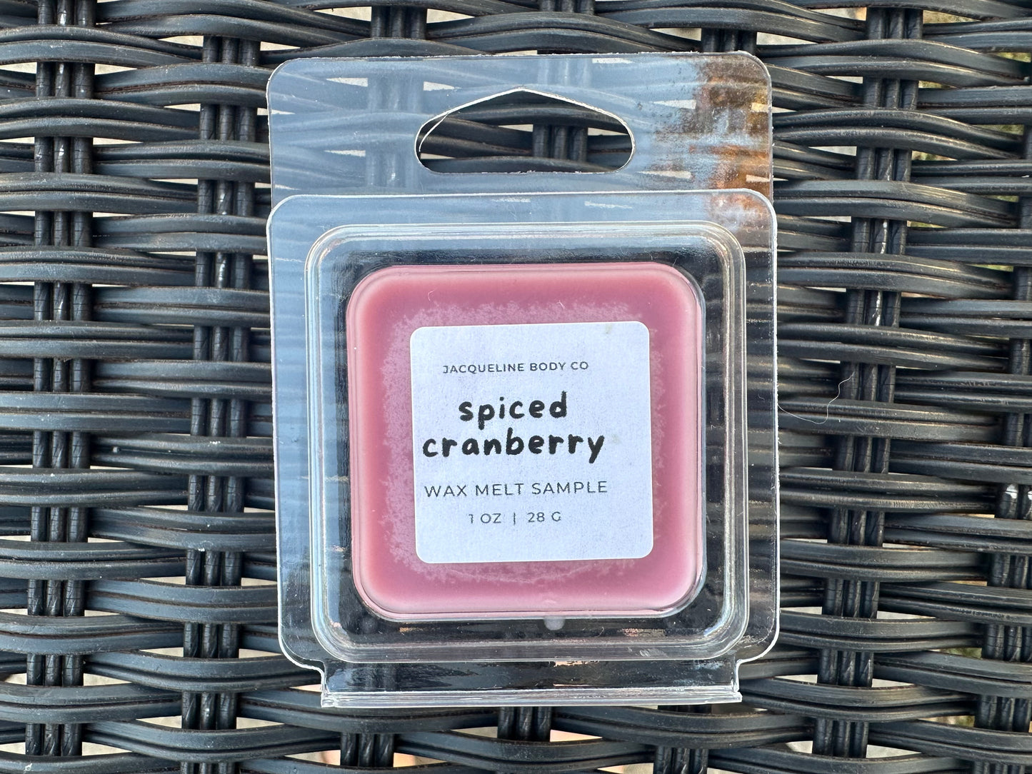 Spiced Cranberry Wax Melt Sample