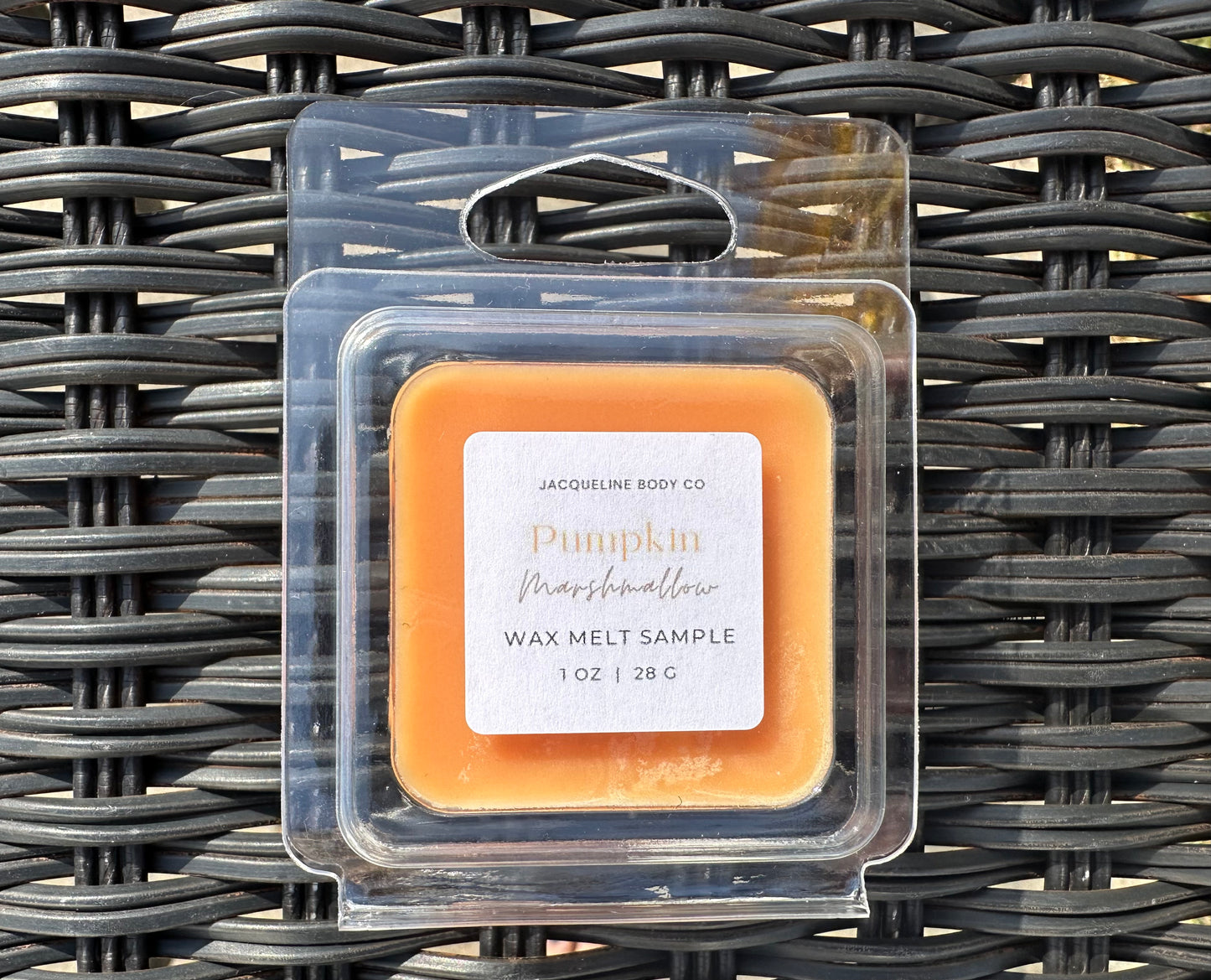 Vanilla Pumpkin Marshmallow Wax Melt Sample