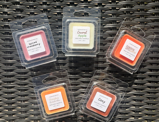 Fall Wax Melt Sampler Pack