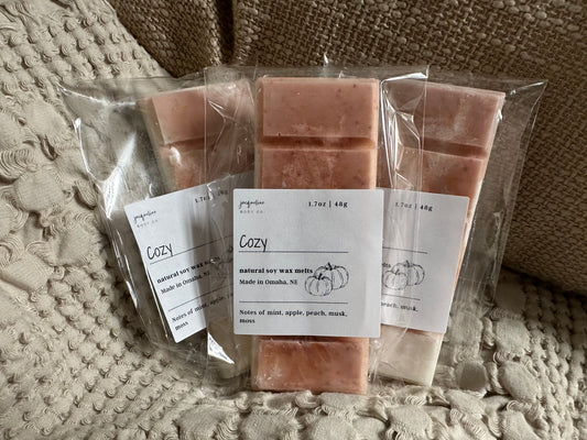 Cozy Wax Melt Snap Bars