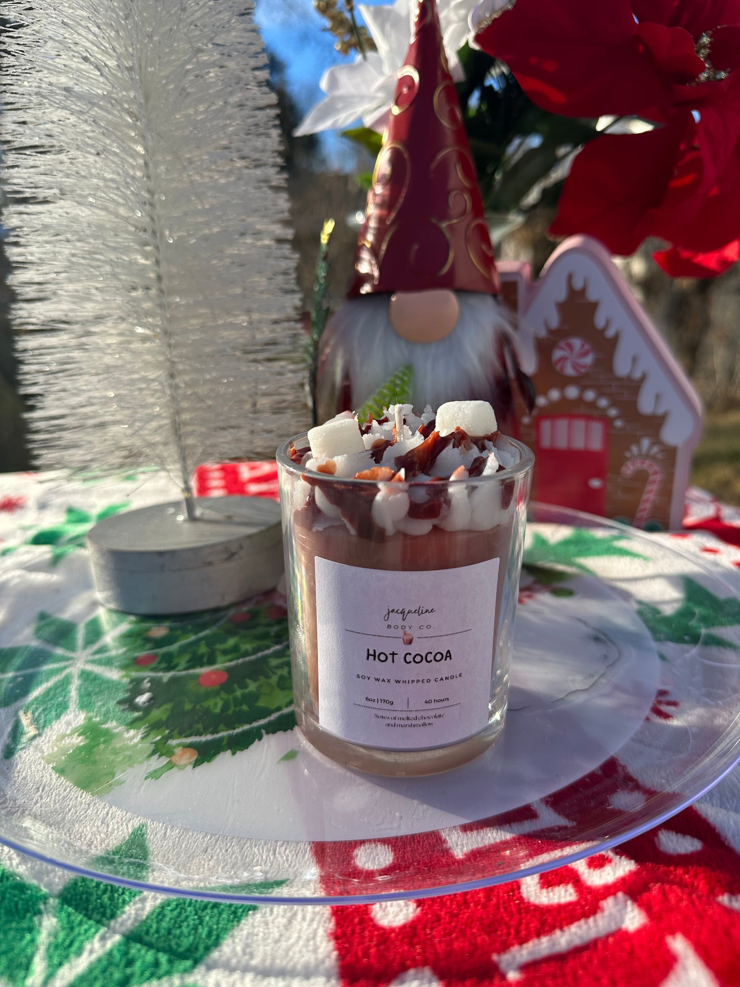 Hot Cocoa Whipped Candle